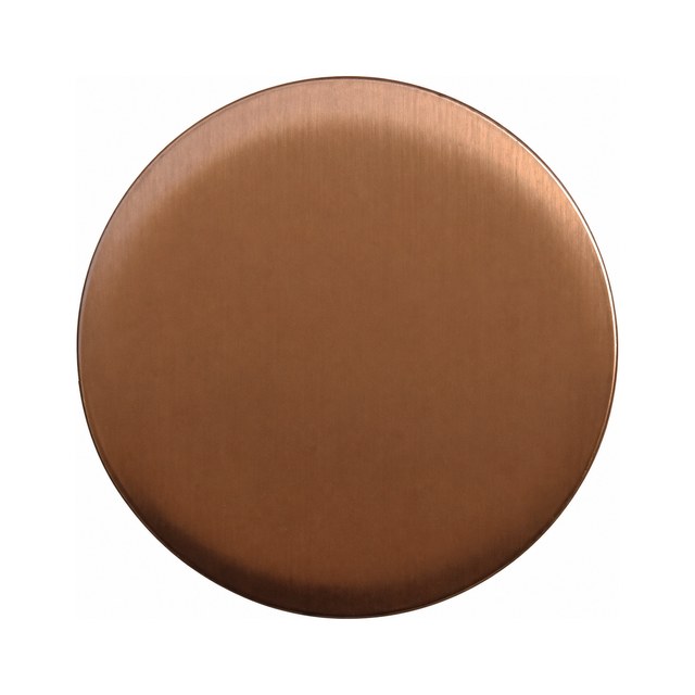 Rose Gold straight hairline stainless steel finish reference
