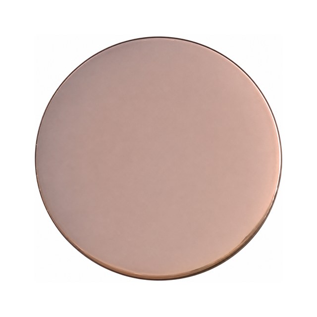 Bronze mirror polished stainless steel finish reference