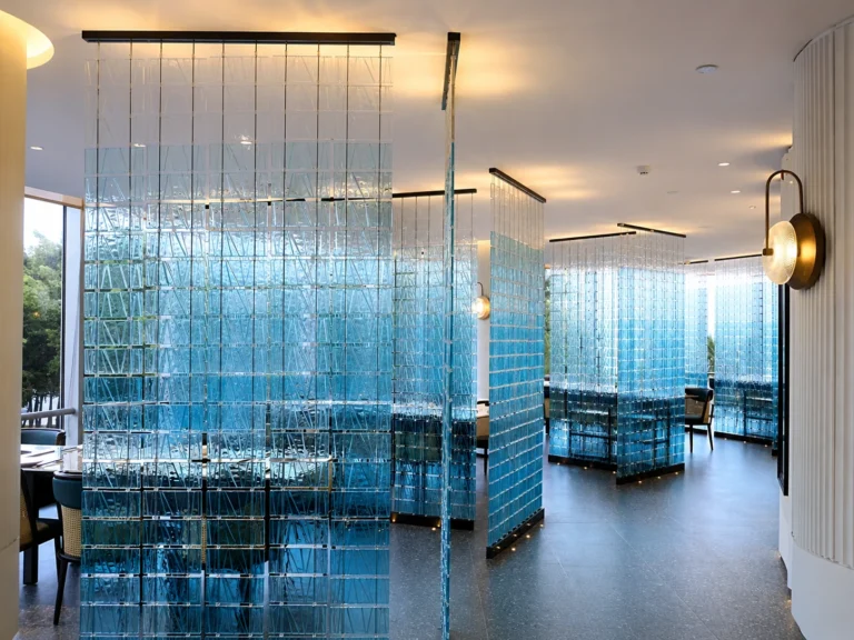 Rectangular Crystal Hanging Panels — Application reference 004