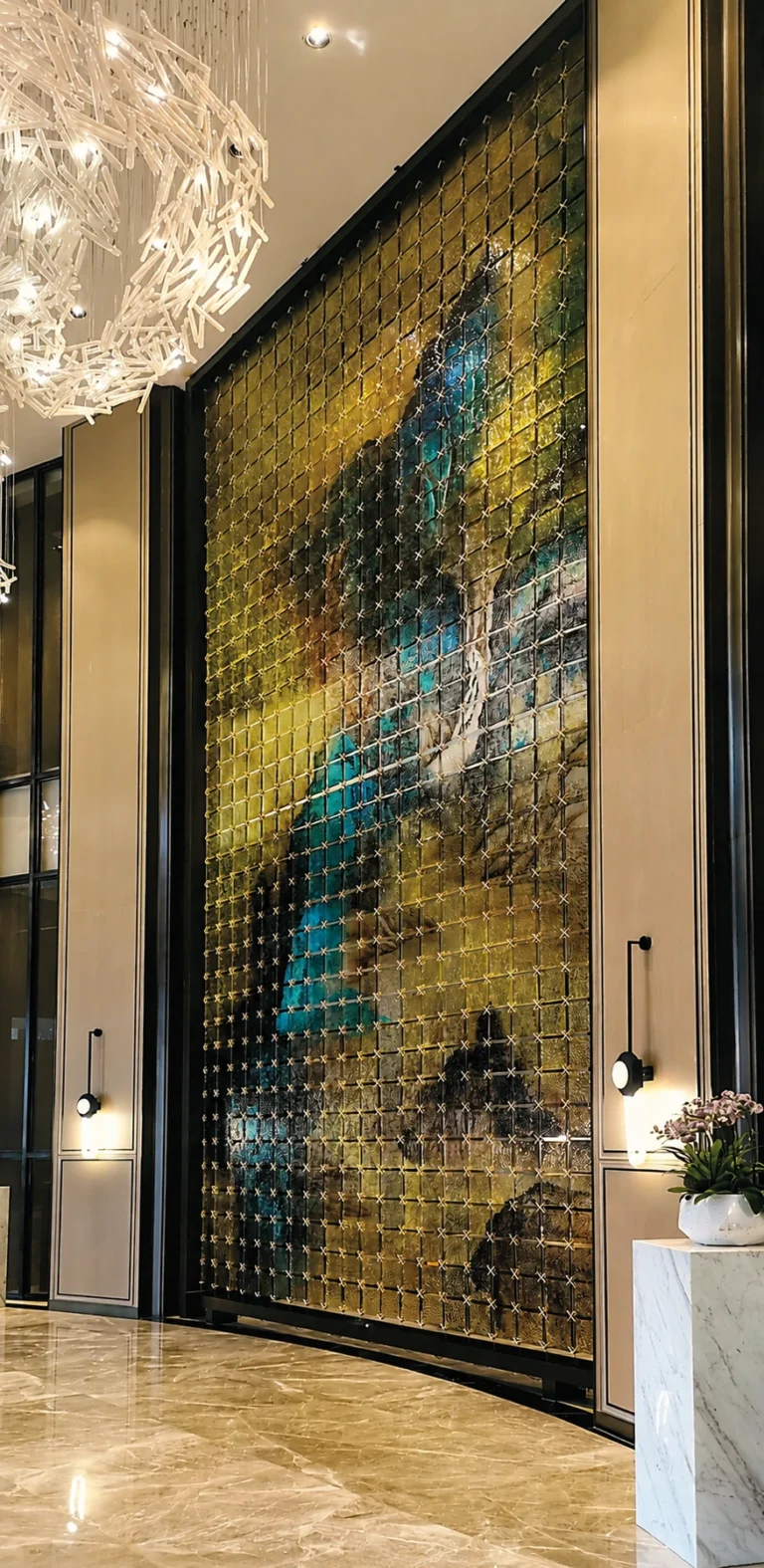 Square Crystal Panels & Modules — Application reference 011