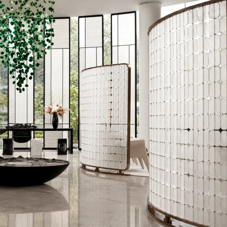 Tube-Linked Crystal Panels — Application reference 011