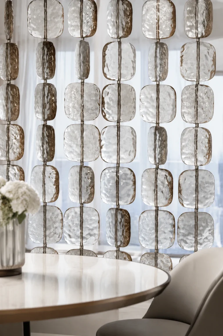 Tube-Linked Crystal Panels — Application reference 015