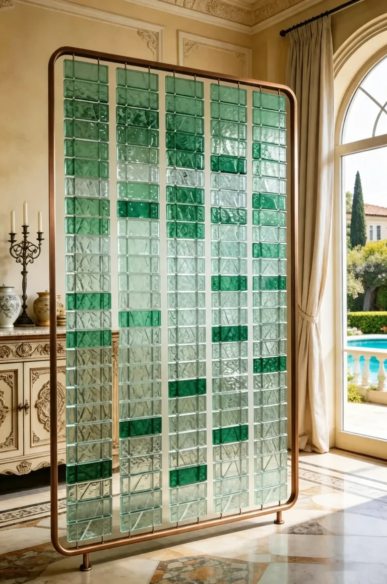Rectangular Fiber Optic Texture Crystal Panel interior application scene (LMC-CR-1020)